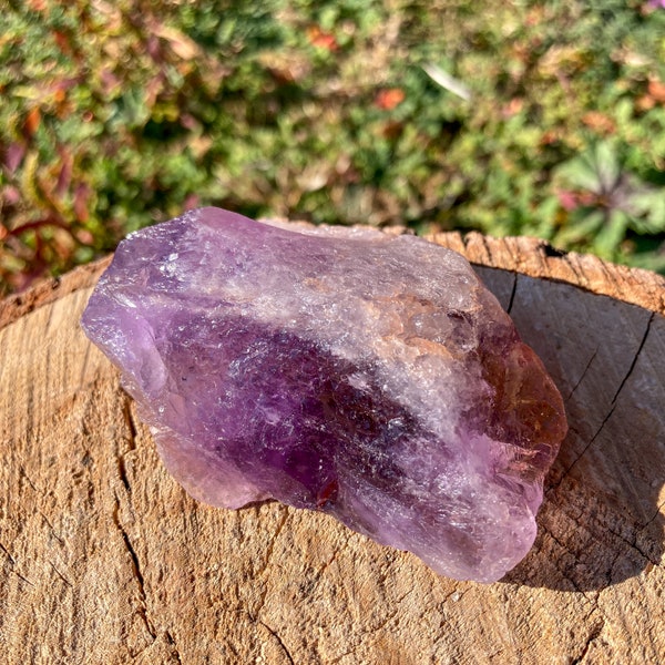 Raw Ametrine Crystal / Rough Spirituality Stone / Amethyst / Magical / Citrine / Willpower / Action / Procastination / Success / Focus