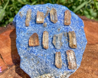 Rough Imperial Topaz Crystal / Raw Yellow Topaz Untreated Stone / Natural Golden Topaz / Jewelry Gemstone / Motivation / Willpower / Faith