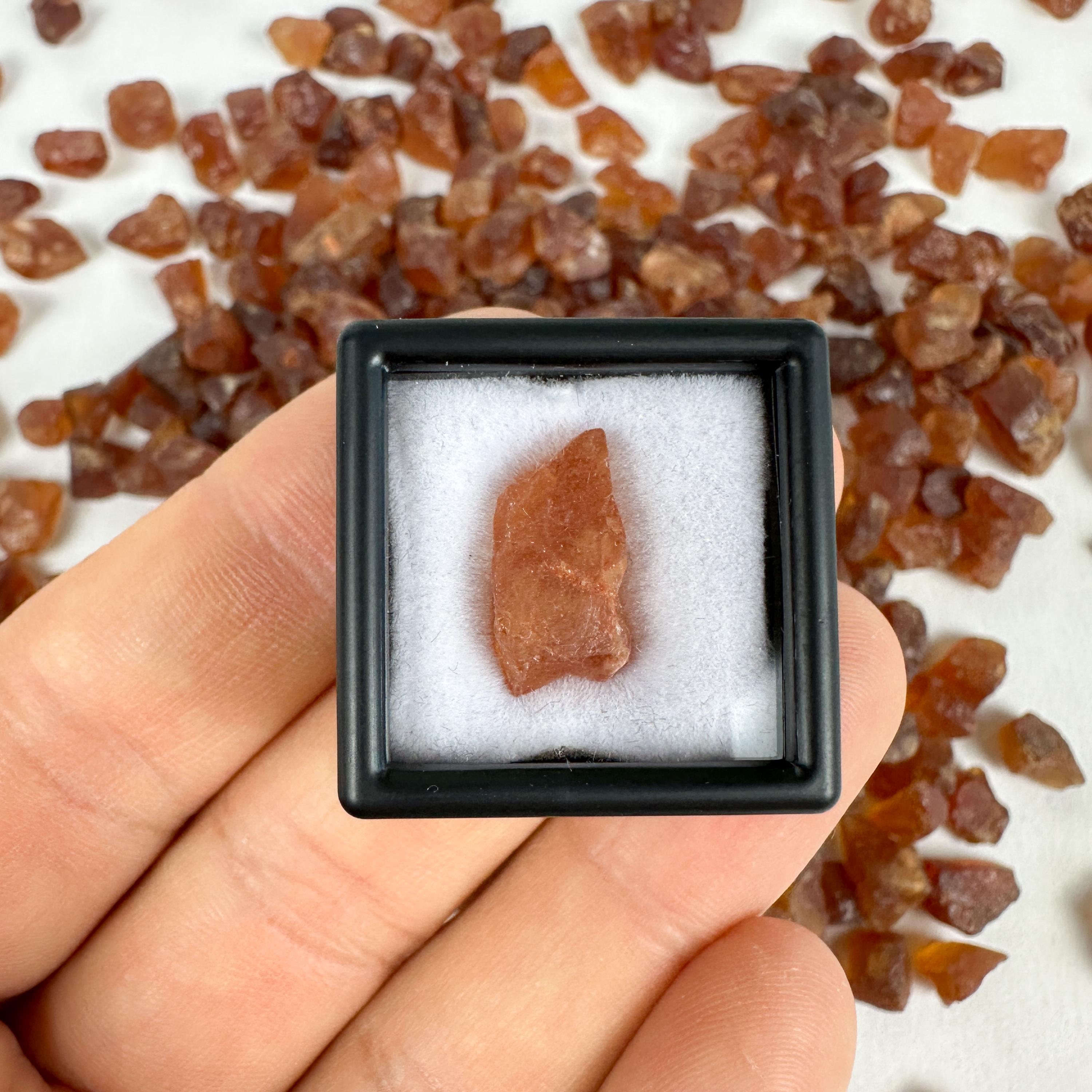 2 Grenats Hessonite 4,60 Carats - Tanzanie Ovale - | Achat et