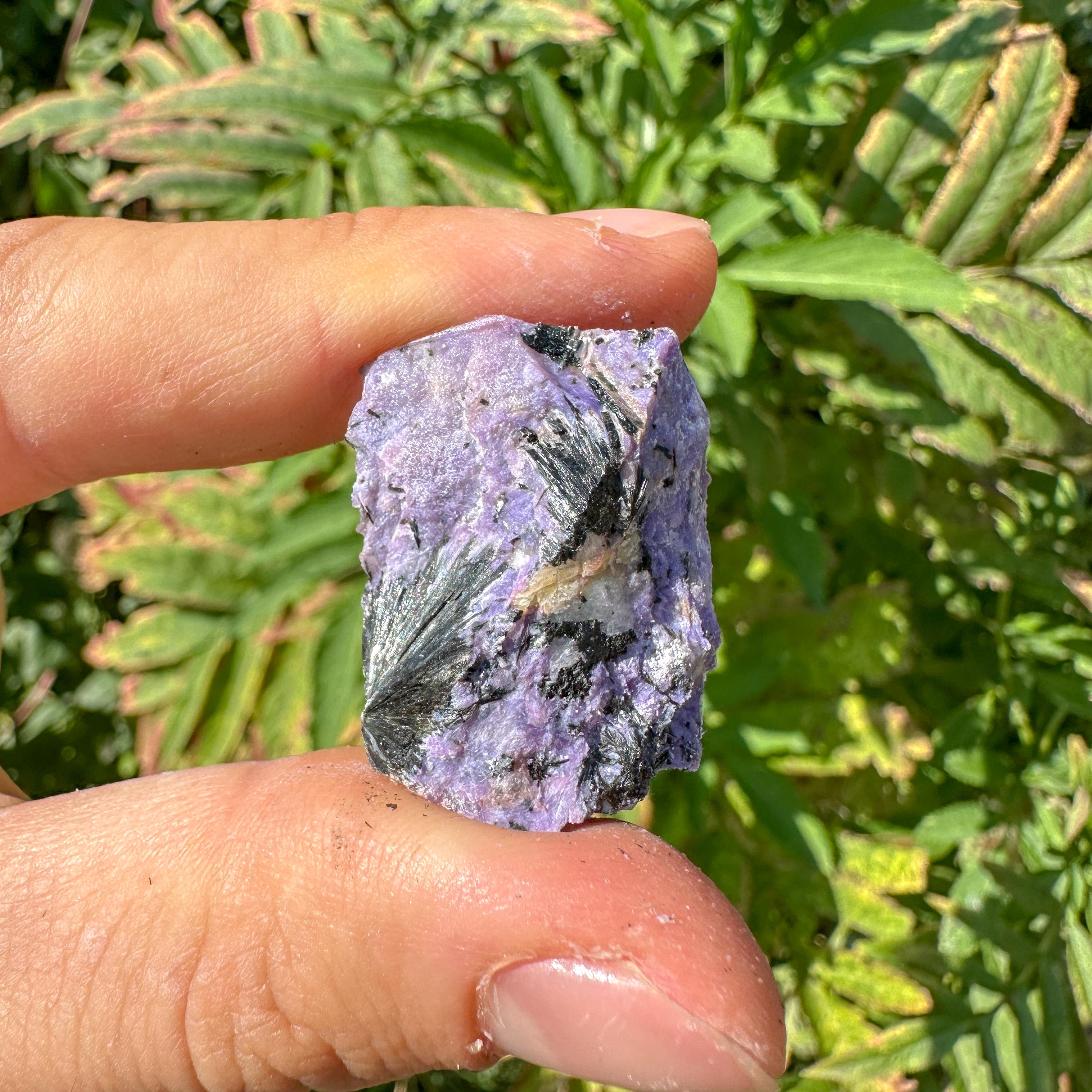 Raw Charoite Stone / Rough Natural Charoite Crystal / High Quality ...