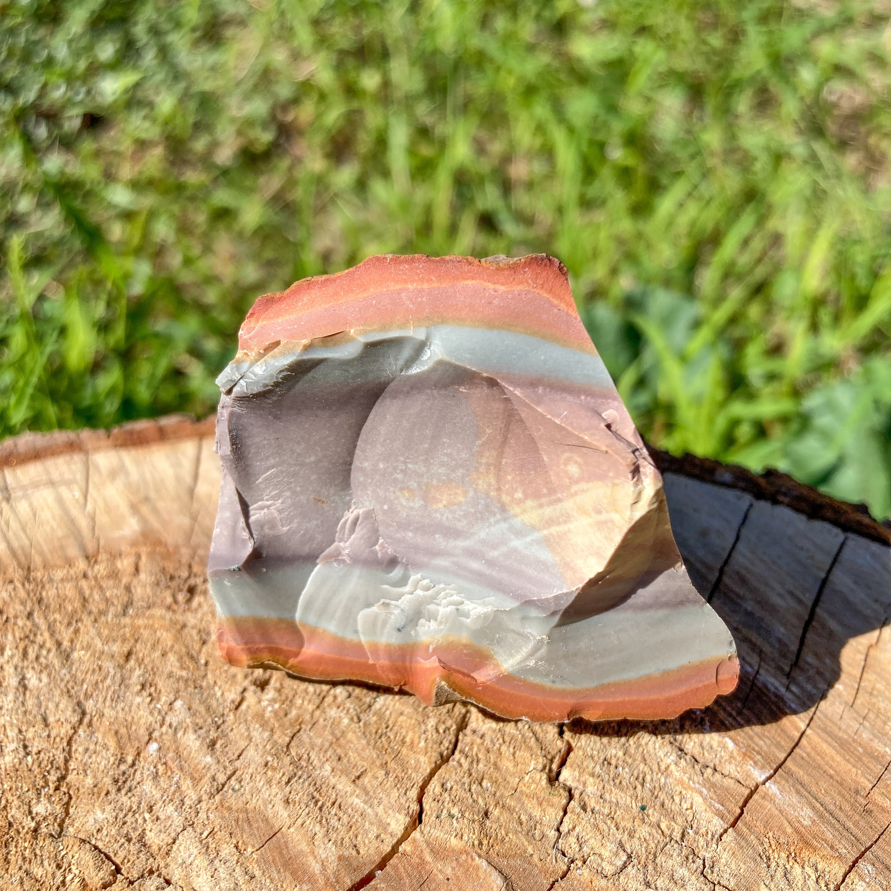 Polychrome Jasper Rough Raw Polychrome Jasper Crystal / Rough Desert Stone / Calming ...