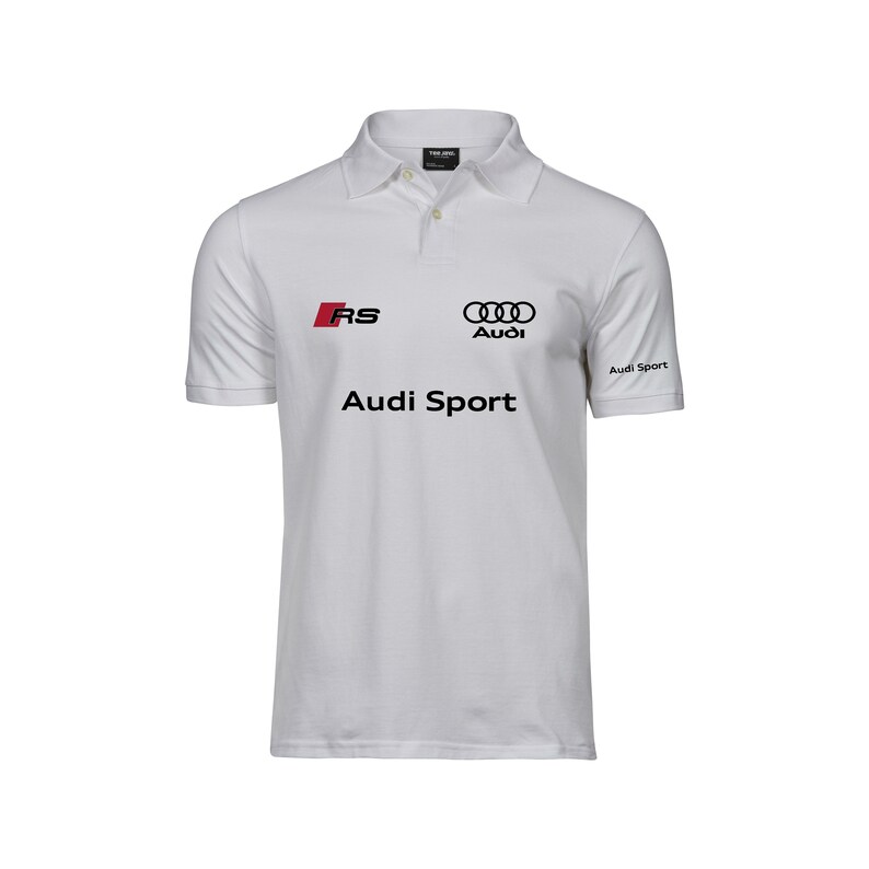 Audi Sport MEN Polo Auto Car Gift Clothes Shirt