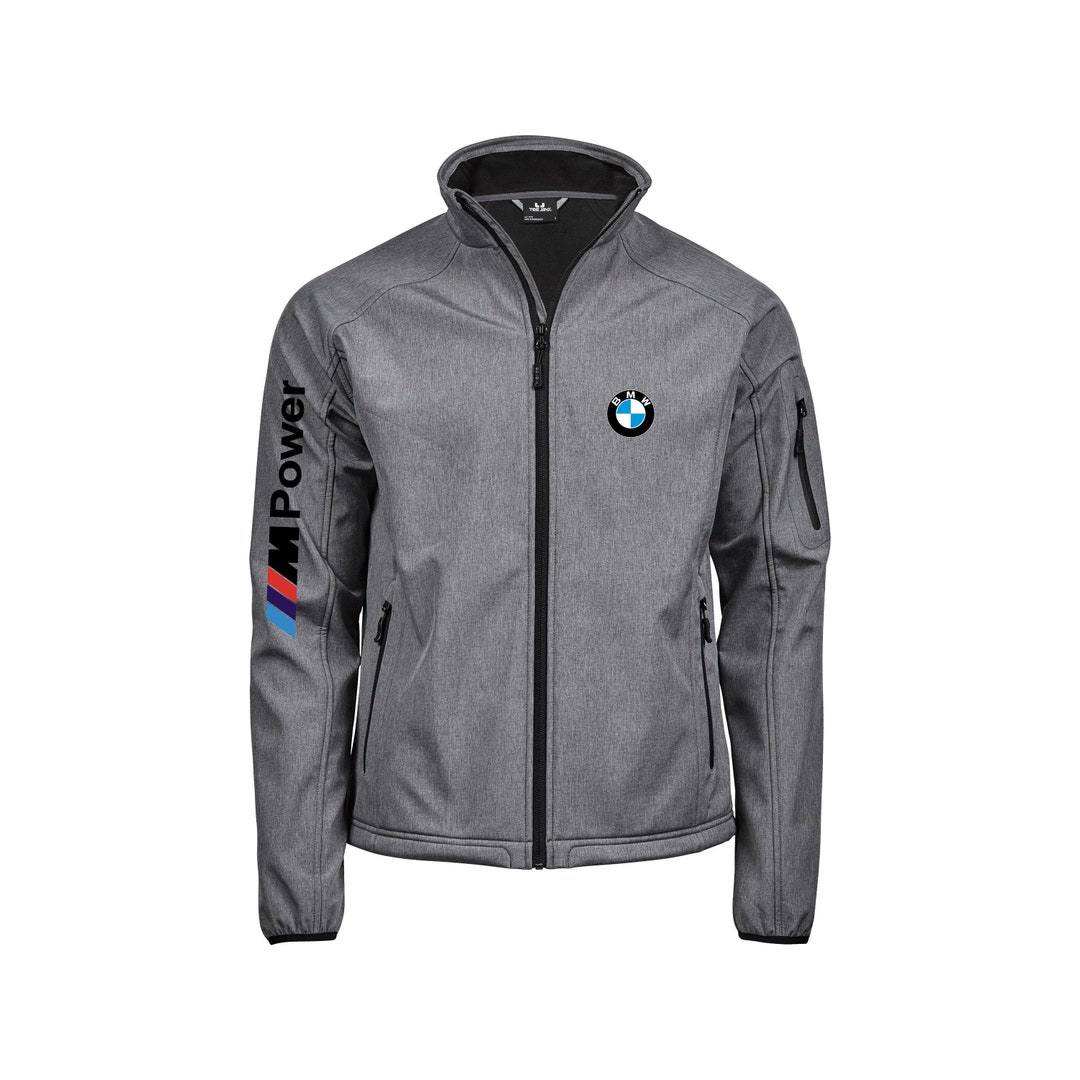 BMW Mpower Men's Softshell Jacket Windproof Water - Etsy