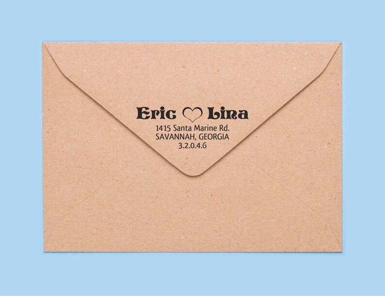 personalized SELF INKING adress stamp small stamp Caligraphy Stamp ink stamp wedding address custom return address stamp large stamp