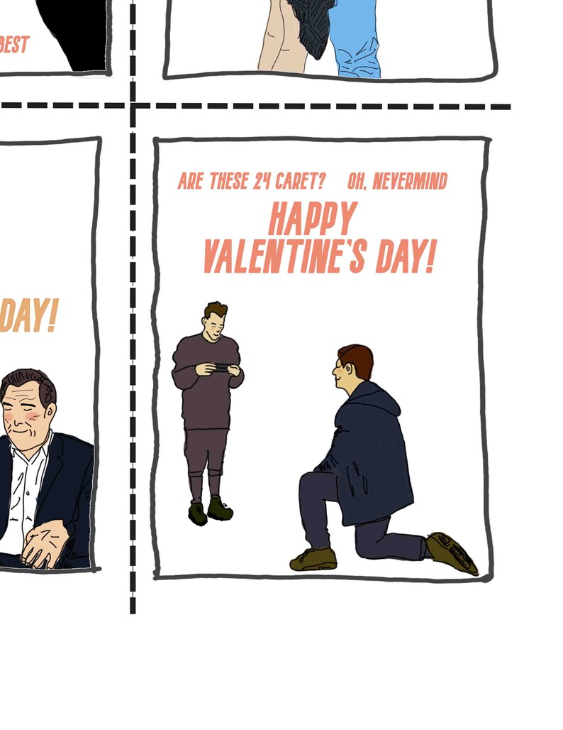 Schitts Creek Valentines. David Patrick Alexis Ted Moira | Etsy