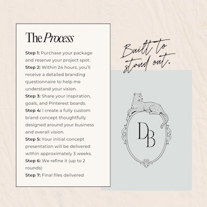 Custom Branding Kit • Bold Custom Logo • Luxury Brand Package • Boho Colorful Bright Branding for Small Business • Instagram Branding image 3
