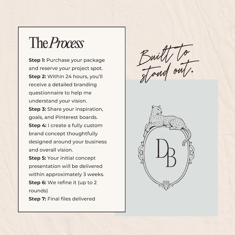 Custom Branding Kit • Bold Custom Logo • Luxury Brand Package • Boho Colorful Bright Branding for Small Business • Instagram Branding image 3