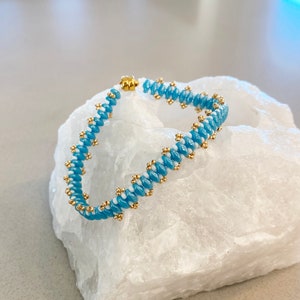 Beaded Bracelet, Handmade Bead Bracelet, Seed Bead Bracelet, Friendship Bracelet, Magnetic Clasp Bracelet, Beaded Jewelry image 4