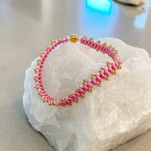 Beaded Bracelet, Handmade Bead Bracelet, Seed Bead Bracelet, Friendship Bracelet, Magnetic Clasp Bracelet, Beaded Jewelry image 5