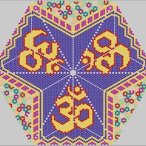 Om Kaleidocycle Pattern