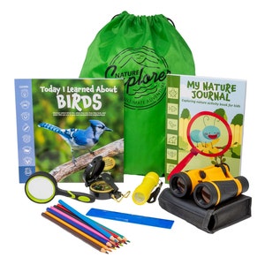 Nature Explorer Discovery Pack with Nature Book and Journal - All the Tools Your Child Needs to Discover the Amazing World of Nature