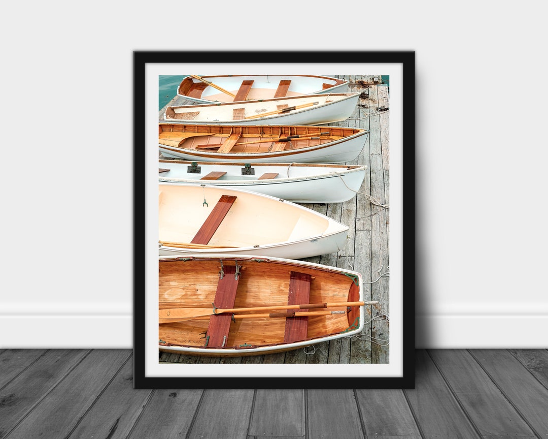 Coastal Sailboat Wall Art: Nautical Beach Decor Digital Print - Instant ...