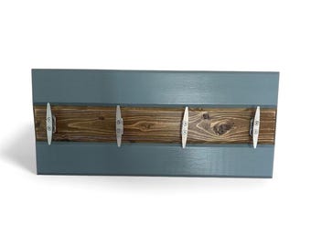 Nautical Dock Cleat Coat Rack | Handmade Coastal Decor