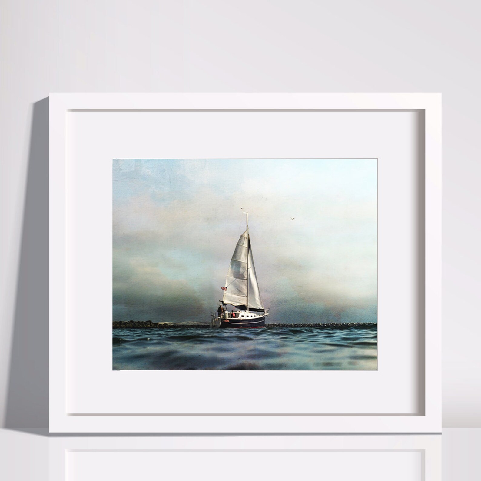 Printable Sailboat Wall Decor Ocean Wall Art Sailboat Print Ocean ...
