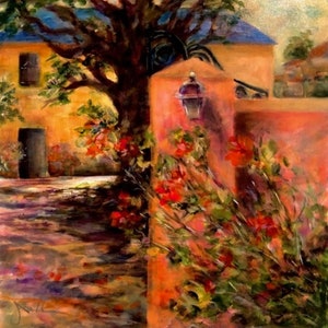24 x 20 Original Painting, &quot;Lasting Charm&quot;, St. Augustine, FL