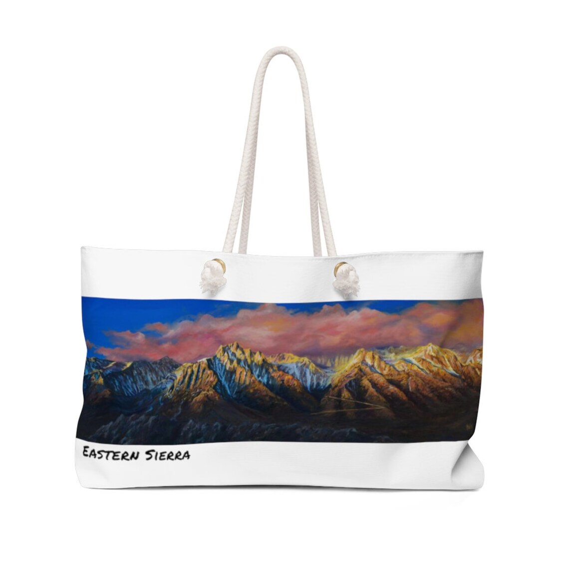 Sierra Nevada Mountains Weekender Bag Etsy