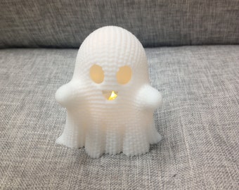 3d printed crochet Ghost, Halloween decorations, cute ghost