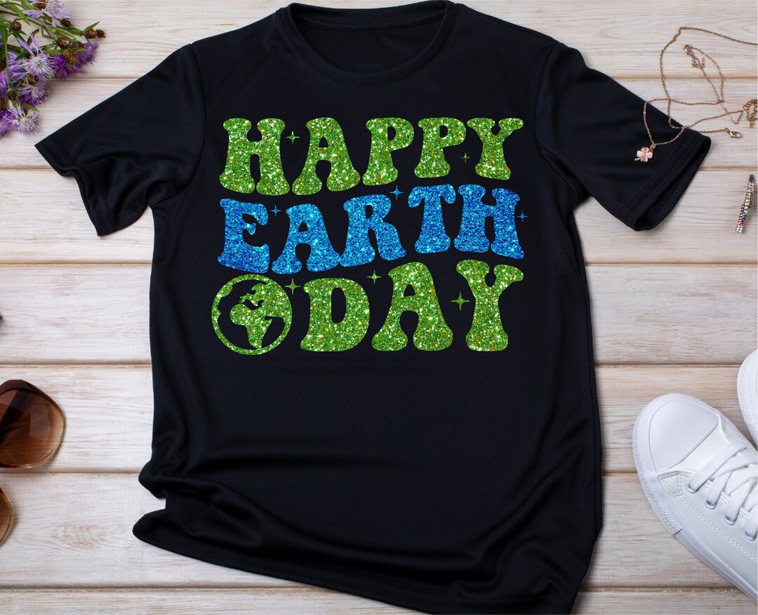 Happy Earth Day Groovy Png Shirt Teacher Environment Day Recycle Earth ...