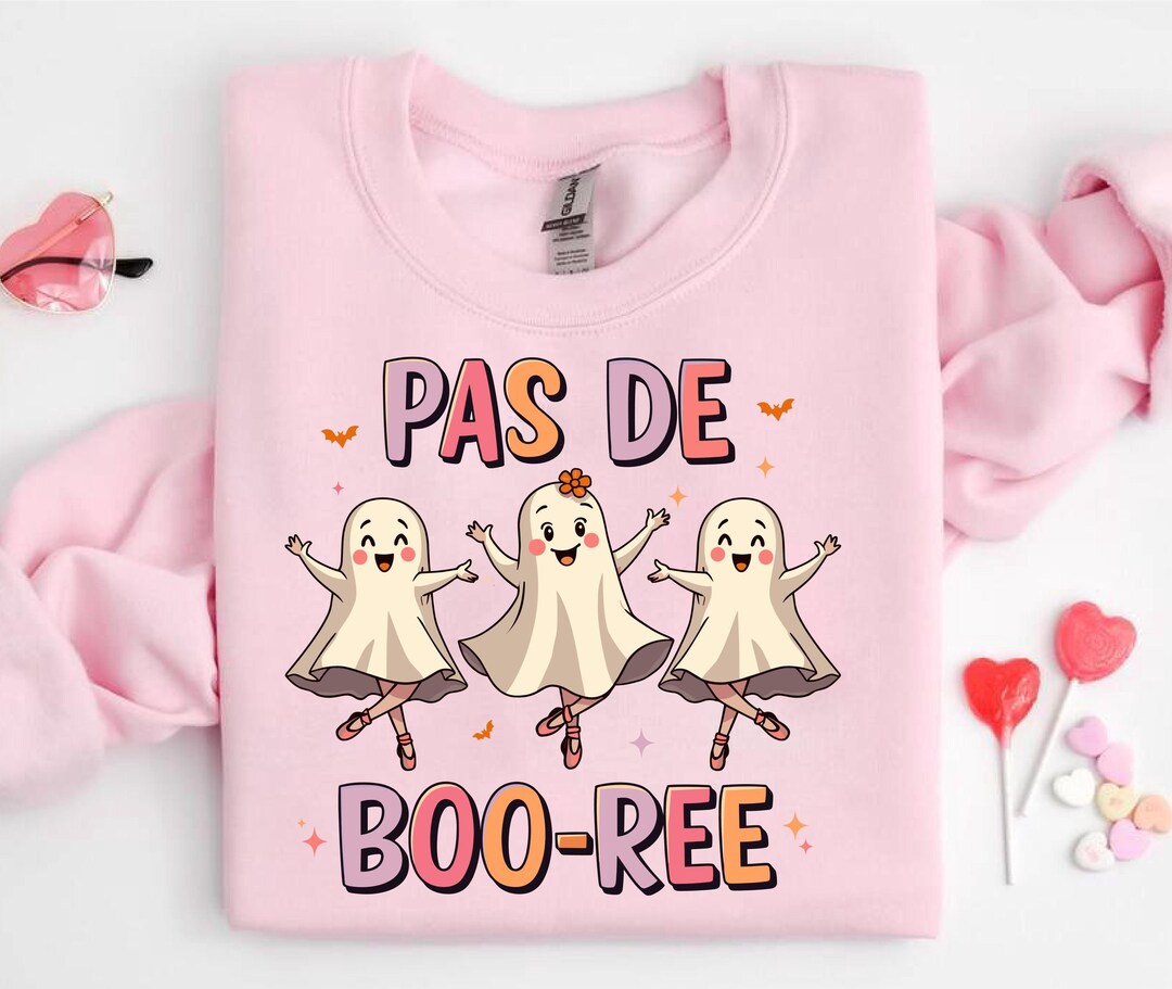 Pas De Boo-rée Ghost Ballet Dancer SVG PNG, Halloween Dance Teacher Svg ...
