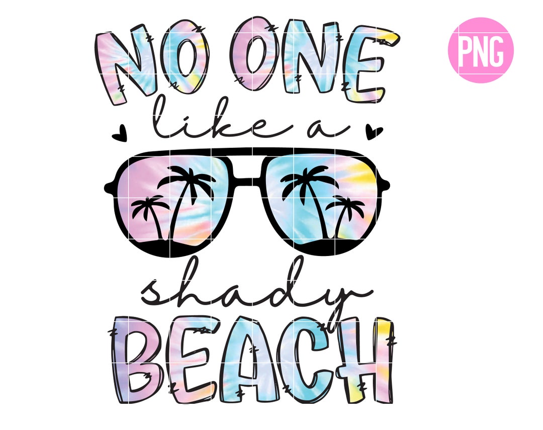 No One Likes A Shady Beach PNG Beach PNG Vacation Clip Art - Etsy