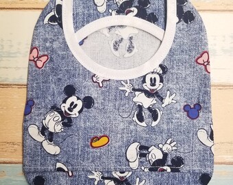 Blaue Mickey & Minnie Stomabeutel Hülle, Colostoma Beutel Hülle