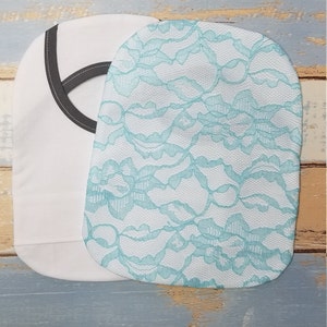 Blue Lace Ostomy/Colostomy/Ileostomy Pouch Cover, Ostomy Bag Cover