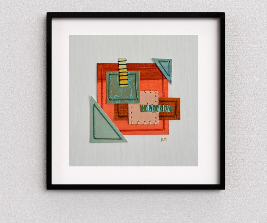 Original Abstract Art, Mixed Media Art, Wall Art - Etsy
