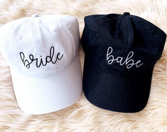bachelorette baseball hats
