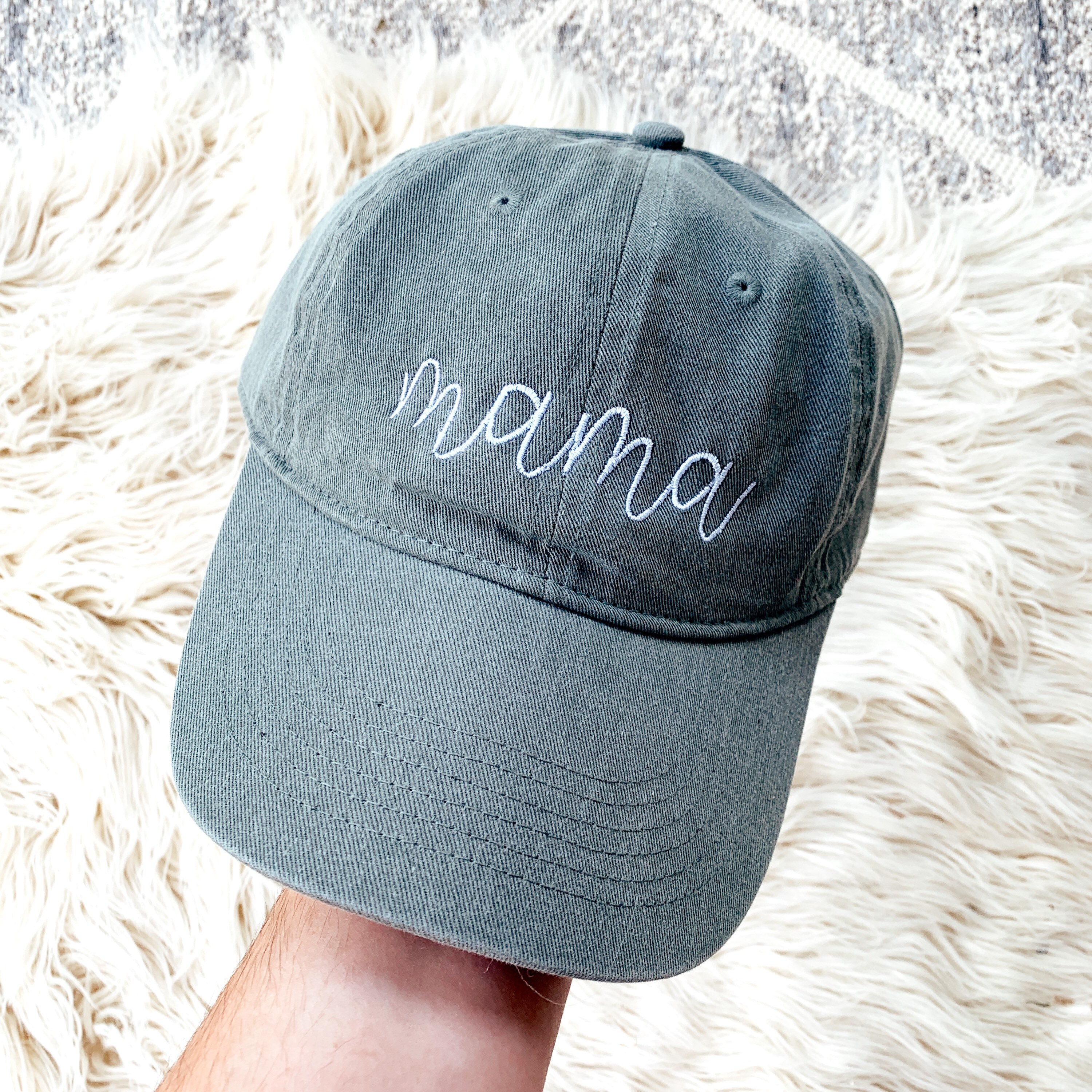 Mama Hat Mom Baseball Cap Simple Mama Hat Etsy