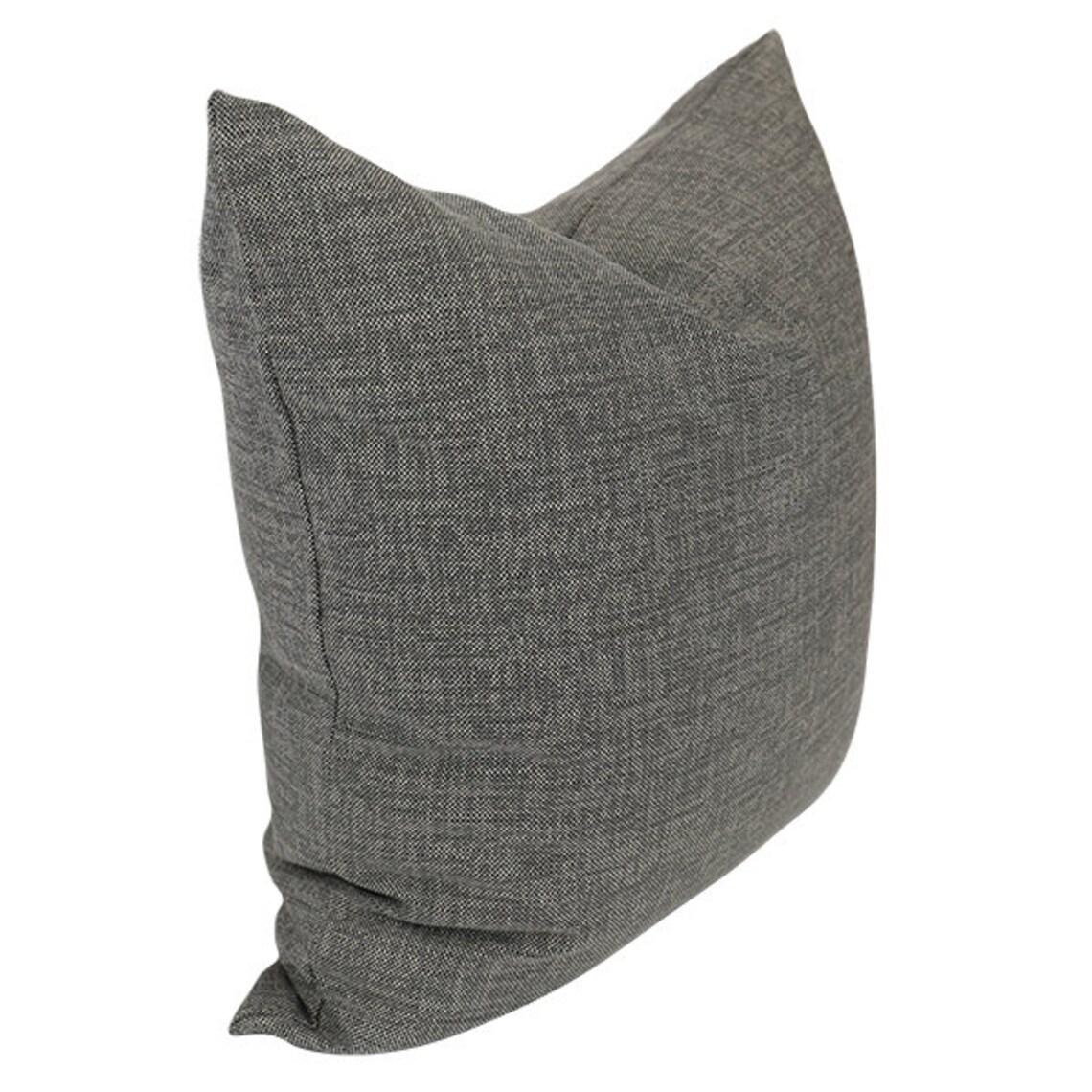 Charcoal Throw Pillow Cover Neutral Pillow Cover Etsy