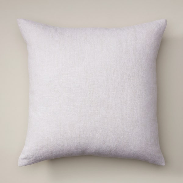 Grey Linen Pillow Etsy