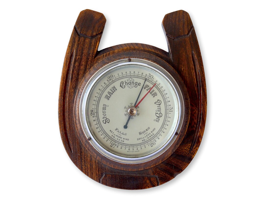 Mount Barometer English 'horseshoe' Wall Mount Barometer - Etsy