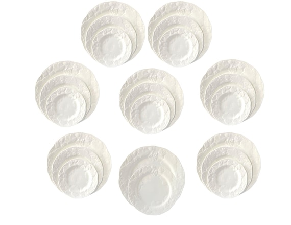 Wedgwood Strawberry Vine Dinner Set, 23pcs - Etsy