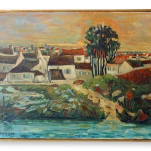 Midcentury French Coastal Village