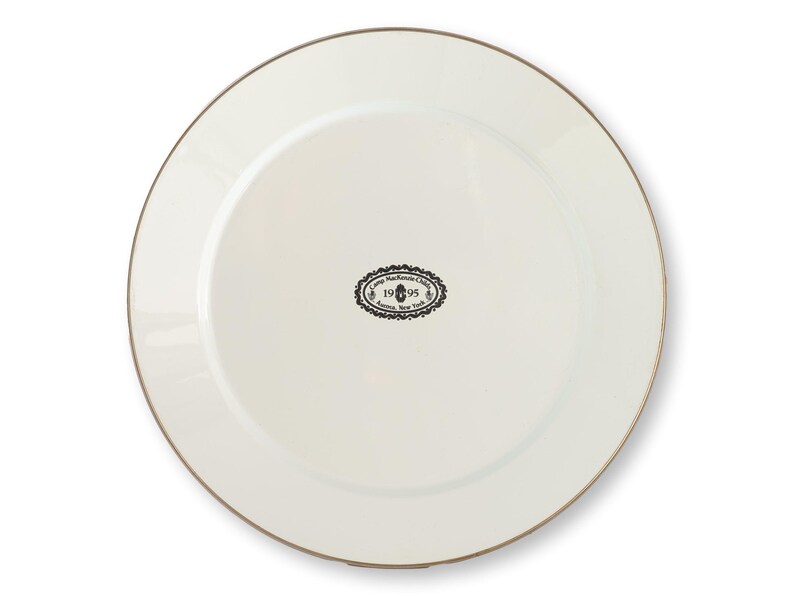 Set of 4 MacKenzie-Childs 12 Inch Dinner Plates or Chargers