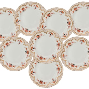Mason&#39;s Grosvenor 10.5&quot; Dinner Plates, Set of 8