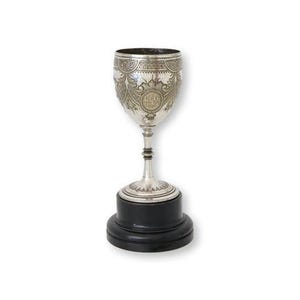 D. 1891 SSC Boys Race English Silver-plate Trophy Cup
