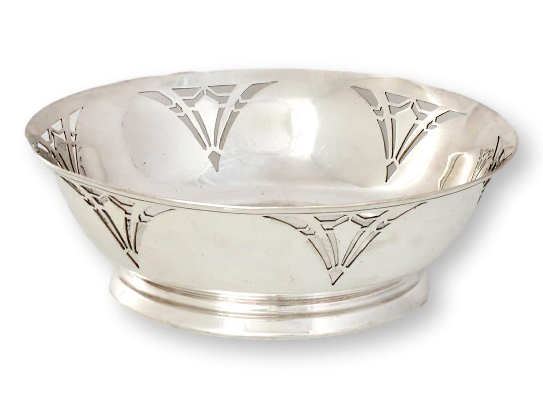 Art Deco London Mappin & Webb Bowl - Etsy UK