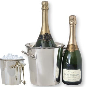 Antique French Silver-Plate Champagne & Ice Buckets