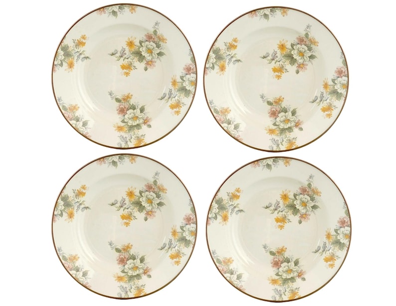 Set of 4 MacKenzie-Childs Soup Bowls
