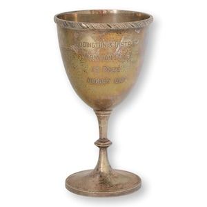 1927 Englischer Versilberter 1.Preis Marathon Trophy Becher
