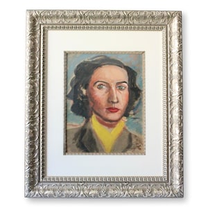 Midcentury Portrait of a French Woman