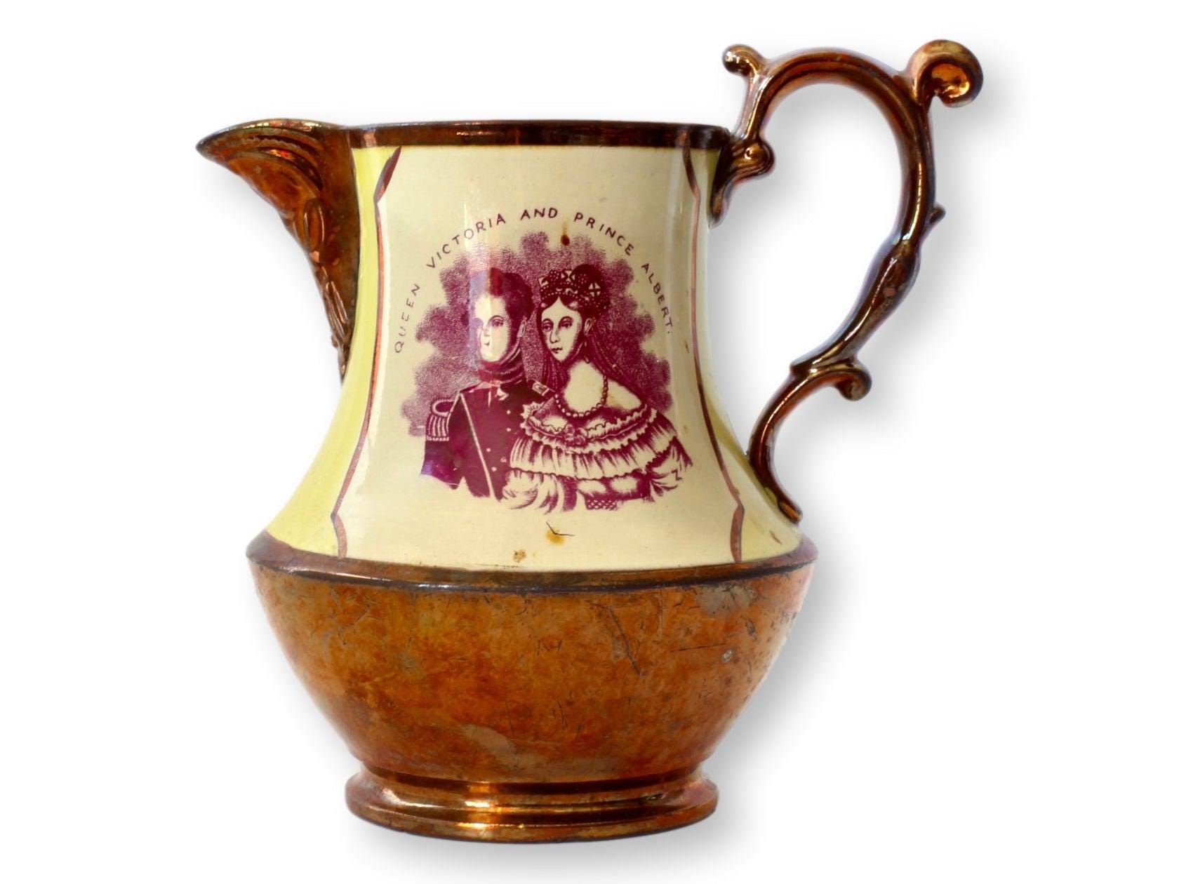 1840s Queen Victoria & Albert Wedding Jug - Etsy