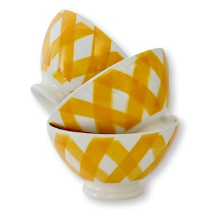 French Café au Lait Bowls, Set of 3