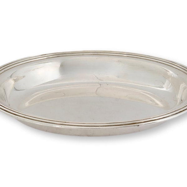 French Christofle Classic Oval Serving Dish