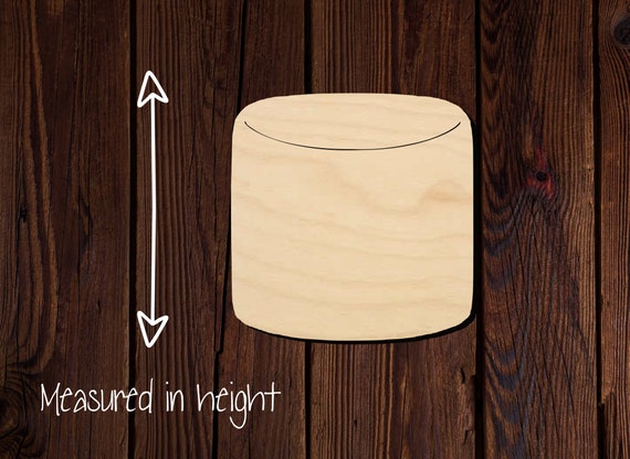 Food Smore - Laser Cut Out Unfinished Wood Craft Shape TRP5 Food Smore - Laser Cut Out Unfinished Wood Craft Shape TRP5