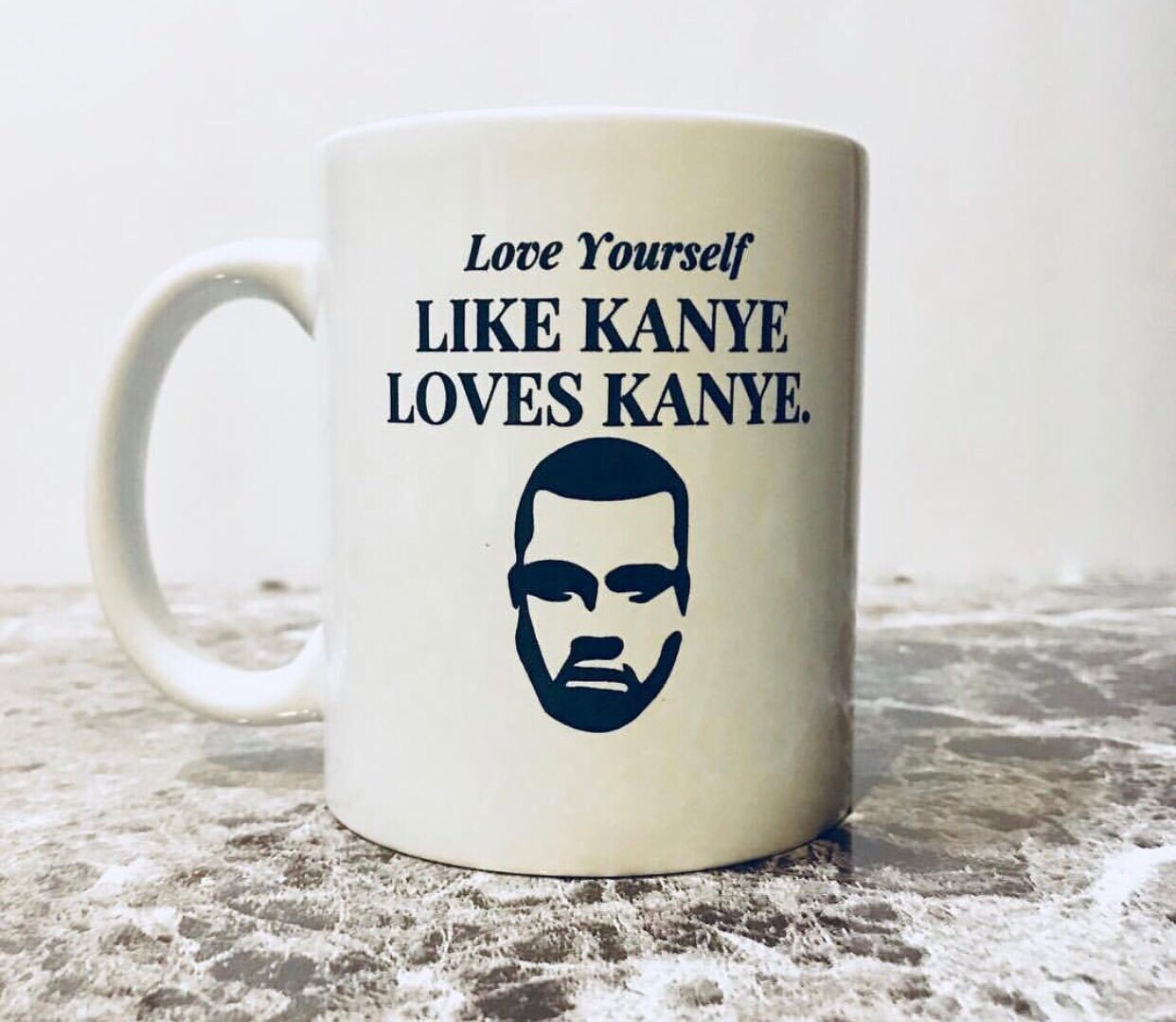 I Love You Like Kanye Loves Kanye Coffee Mug – Funny White Ceramic Mug, 11 Oz