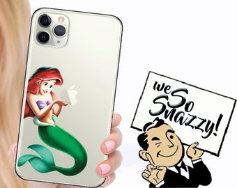 Little Mermaid Decal,Cute Mermaid Sticker, iPhone Decal,Cell Phone Sticker, Disney Princess ,Cute,Gift for her, The Perfect Gift