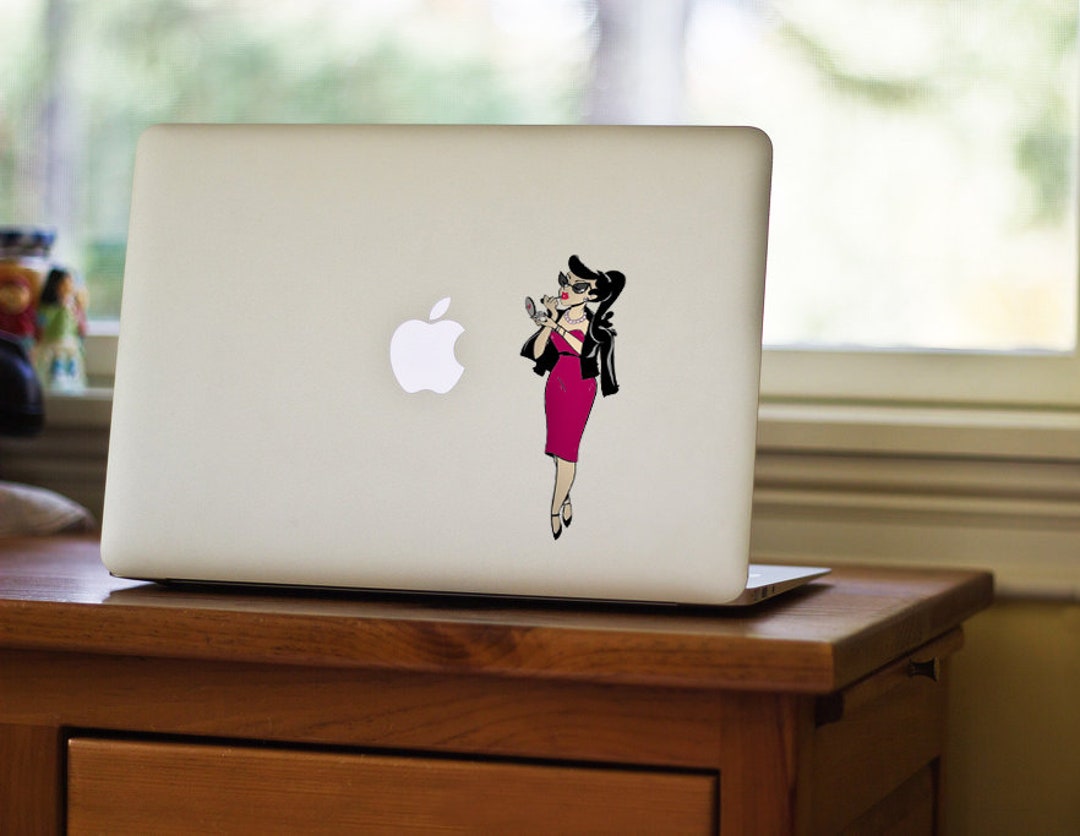 Cute Pinup Girl Pin up Model Pinup Girl Decal Sticker Pin - Etsy