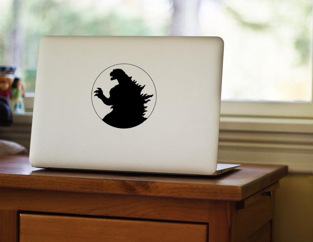 Godzilla, Vinyl Decal, Laptop Sticker, Monster, Gift - Etsy